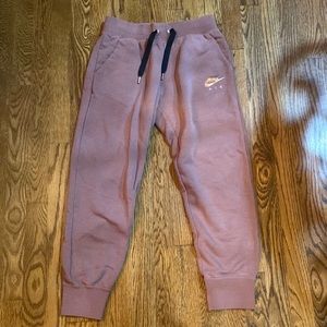 Nike Air Mauve Sweatpants Size Small